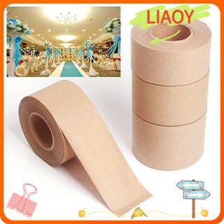 Liaoy เทปกระดาษคราฟท์ กันน้ํา ฉีกได้