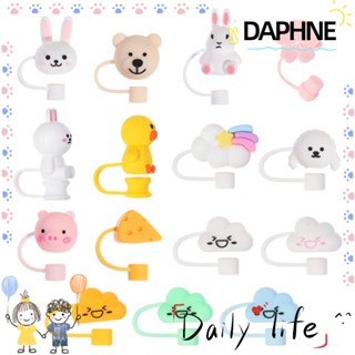 Daphne ฝาครอบปลั๊กซิลิโคนลายการ์ตูนน่ารักกันฝุ่น 1 ชิ้น