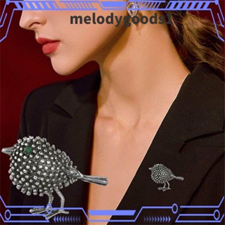 Melodygoods1 เข็มกลัด โลหะผสม รูปนกนางแอ่น น่ารัก สําหรับผู้ชาย ผู้หญิง