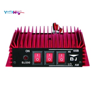 Bj-200 เครื่องขยายเสียงวิทยุ 50W CB HF 3-30 MHz AM FM SSB CW CB สําหรับวิทยุสื่อสาร