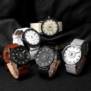 【yunhai】DESH111 Leather Strap Quartz Watch Hand Decoration Exquisite Quartz Watch