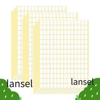 LANSEL ป้ายฉลากเปล่า ขนาดเล็ก เนื้อแมตต์ สีขาว ถอดออกได้ สําหรับสํานักงาน