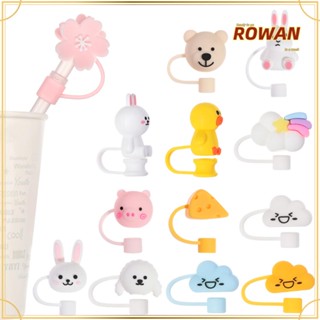 Rowans จุกเสียบหลอดดูดน้ํา ซิลิโคน น่ารัก 1 ชิ้น