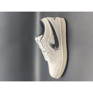 Air Jordan 1Low SE รองเท้ากีฬา รองเท้าบาสเก็ตบอล สีน้ํา สําหรับผู้ชาย GS DH3295-100 k