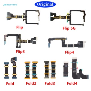 เมนบอร์ดเชื่อมต่อหน้าจอ LCD สายเคเบิลอ่อน สําหรับ Samsung Galaxy Z Flip Flip3 Flip4 Z Fold2 Fold3 Fold4