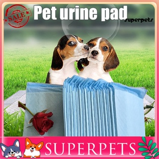 Superpets ผ้าอ้อมฝึกฉี่สุนัข แบบใช้แล้วทิ้ง 20/40/50/100 ชิ้น