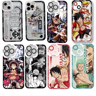 เคสโทรศัพท์มือถือ ซิลิโคนนุ่ม TPU ใส กันกระแทก ลายอะนิเมะ One Piece Luffy Zoro Angel Eyes สําหรับ Infinix Tecno Spark 10 Pro Hot 30i 30 Note 30 Pro 30i