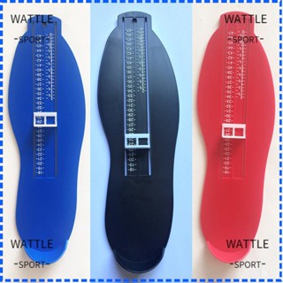 Wattle ไม้บรรทัดวัดขนาดเท้า ปรับขนาดได้ หลากสี สําหรับผู้ใหญ่ และเด็ก