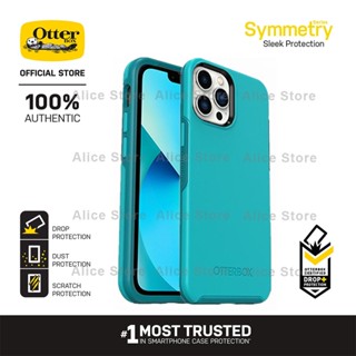 Otterbox Symmetry Series เคสโทรศัพท์มือถือ กันตก ป้องกัน สีฟ้า สําหรับ iPhone 14 Pro Max 14 Pro 14 14 Mini