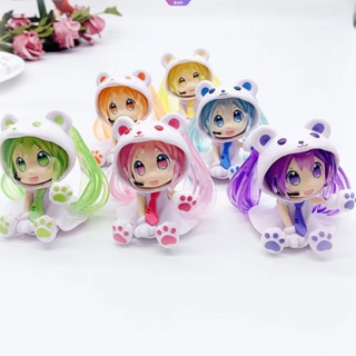 โมเดลฟิกเกอร์ การ์ตูน Hatsune Miku Kawaii Q Version Bear Chuyin น่ารัก แฮนด์เมด ของเล่น ของขวัญวันเกิด สําหรับเด็ก [RAIN]