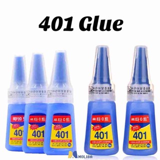 401 Stronger Adhesive 20g Super Glue Multi Purpose MOLISA