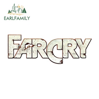 Earlfamily สติกเกอร์กันแดด ลายการ์ตูนโลโก้เกม Far Cry กันรอยขีดข่วน ขนาด 13 ซม. x 4.7 ซม. สําหรับติดตกแต่งรถยนต์ แล็ปท็อป