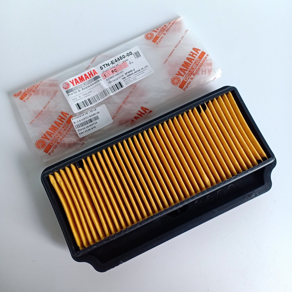 กรองอากาศ ไส้กรองอากาศ SPARK-Z/X1 (5TN-E4450-00) อะไห่ลเดิม YAMAHA
