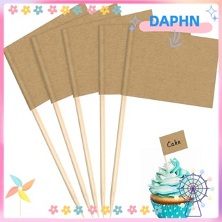Daphs ป้ายฉลากชีส ผลไม้ DIY สําหรับติดตกแต่งเค้ก 100 ชิ้น