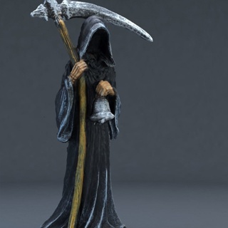 ฟิกเกอร์ Muerte Holding Scythe Standing Religious สําหรับตกแต่งบ้าน ห้อง