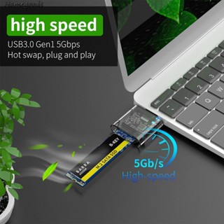 M2 กล่องเคส SSD SATA USB3.0 ความเร็วสูง 5Gbps Gen 1 [homegoods.th]