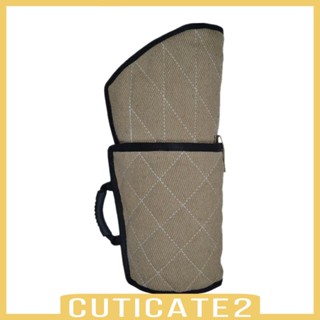 [Cuticate2] ปลอกแขน แบบหนา สองชั้น พร้อมที่จับ แข็งแรง สําหรับฝึกสุนัข
