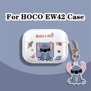 【คุณภาพสูง】สําหรับ Hoco. Ew42 เคสใส ลายการ์ตูนคุโรมิ สําหรับ HOCO เคสหูฟัง แบบนิ่ม สําหรับ EW42