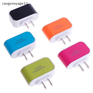 [Rangevoyage] อะแดปเตอร์ชาร์จโทรศัพท์มือถือ 5V 3.1A ปลั๊ก US