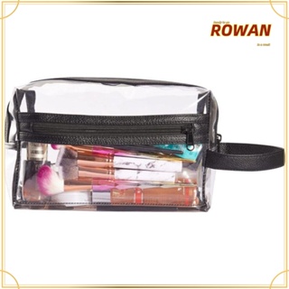 Rowans กระเป๋าเครื่องสําอาง PVC มีซิป สําหรับแต่งหน้า