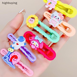 [highbuying] กิ๊บติดผม ลายการ์ตูนสัตว์ ดอกไม้ น่ารัก สุ่มสี สีแคนดี้ เครื่องประดับผม สําหรับเด็กผู้หญิง พร้อมส่ง