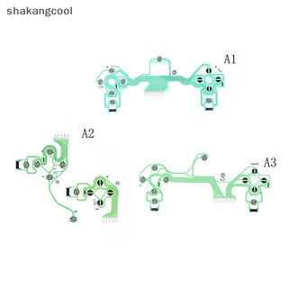 Shakangcool อะไหล่บอร์ดแผงวงจร แบบเปลี่ยน สําหรับ PS4 Controller Conductive Film Part SGL