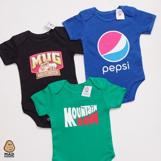 MAD POTATO COKE COCA-COLA PEPSI FANTA SPRITE Softdrinks Soda Onesies Baby Onesie Romper / Kids Shirt