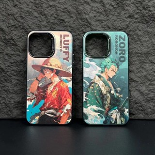 เคสโทรศัพท์มือถือ กันตก ป้องกัน ลายการ์ตูนอนิเมะ One Piece สําหรับ Apple Iphone 14promax 13 11 14pro 13pro 14