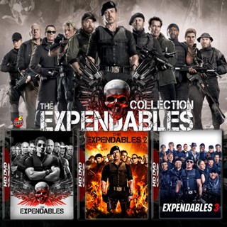 Bluray บลูเรย์ The Expendables โครตคนทีมมหากาฬ ภาค 1-3 Bluray หนัง มาสเตอร์ เสียงไทย (เสียงแต่ละตอนดูในรายละเอียด) Blura