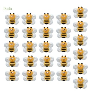 Dudu หมุดติดนิ้วโป้ง รูปผึ้งน่ารัก สําหรับตกแต่งผนังบ้าน 25 ชิ้น