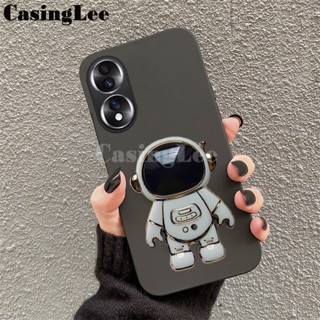 เคสโทรศัพท์มือถือแบบนิ่ม ลายนักบินอวกาศ พร้อมที่ตั้งวาง สําหรับ Honor 90 Pro Lite Honor90 Lite Pro