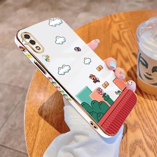 เคสโทรศัพท์มือถือ TPU นิ่ม กันกระแทก ปิดด้านหลัง ลายเกมมาริโอ้ หรูหรา สําหรับ Samsung Galaxy A01 A11 M11 A21S A31 A51 A71 4G 5G