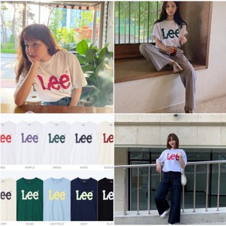 เสื้อยืด  LEE  LOGO   ผ้า Cotton 100% ไม่หด ไม่ย้วย