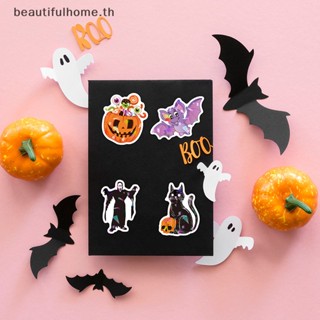 ｛Halloween Decor｝สติกเกอร์ไวนิล ลายฟักทองฮาโลวีน กันน้ํา สําหรับติดตกแต่งปาร์ตี้ฮาโลวีน 50 ชิ้น