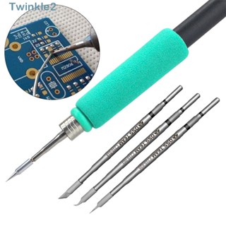 หัวแร้งบัดกรีไฟฟ้า TWINKLE C210 สําหรับ T26 T26D Soldering Station C210-I K SI T210