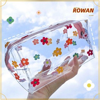 Rowans กระเป๋าเครื่องสําอาง PVC กันน้ํา สําหรับเดินทาง