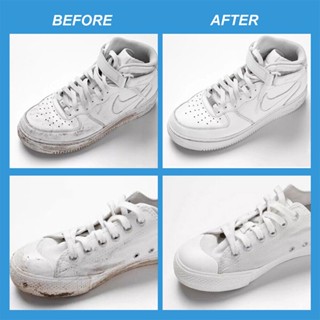  Jue-Fish Small White Shoes Free Cleaning Tool Cleaning Agent for Removing Stains and Yellow Edges