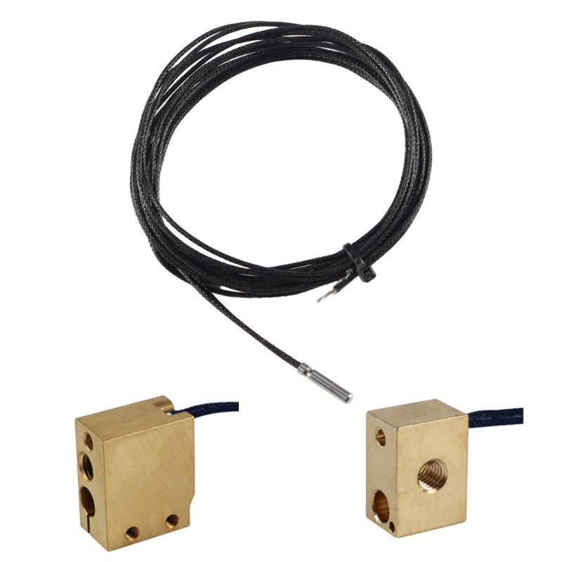 Btsg Pt1000 Probe สําหรับเครื่องพิมพ์ Volcano V6เซ็นเซอร์อุณหภูมิ Heater PT1000-550BW