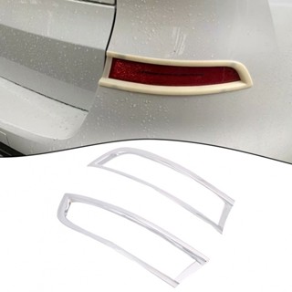 ⚡NEW 8⚡Rear Fog Lamp Hood Chrome Decoration For BMW Lamp Cover Lamp Hood Plastic