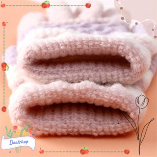 Dealshop 1 คู่ ถุงมือเด็กอ่อน ยืดหยุ่น เด็ก นุ่ม ฤดูหนาว ฤดูใบไม้ร่วง ถุงมือ