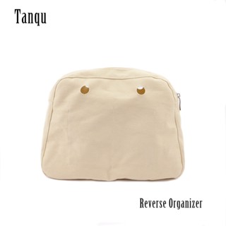 Tanqu ใหม่ กระเป๋าจัดระเบียบด้านใน กันน้ํา มีซิป สําหรับ O Bag Reverse for Obag Accesorios กระเป๋าถือผู้หญิง กระเป๋าสะพายไหล่