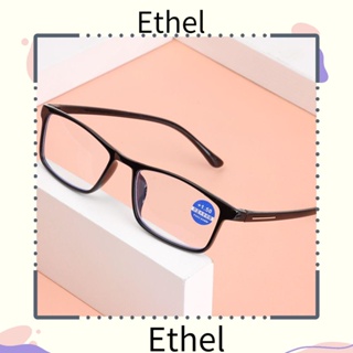 Ethel1 แว่นตาอ่านหนังสือ กรอบเบาพิเศษ สไตล์วินเทจ คลาสสิก ใส่สบาย สีดํา