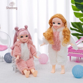 Shanrong ตุ๊กตา บาร์บี้ ตุ๊กตาบาร์บี้ ชุดบาร์บี้ ตุ๊กตาบาบี้ barbie ตุ๊กตากระต่ายน่ารัก ขนาด 12 นิ้ว 30 ซม. ของเล่นสําหรับเด็ก