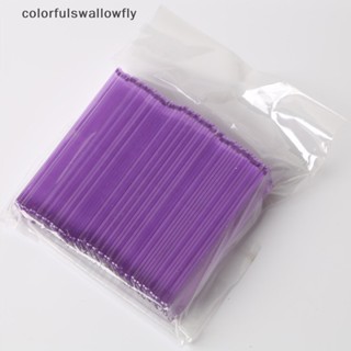 Colorfulswallowfly สแตนดี้เล็บปลอม อะคริลิคใส สําหรับฝึกตกแต่งเล็บ 50 ชิ้น