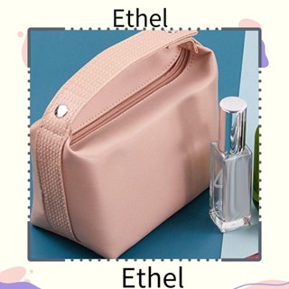 Ethel1 กระเป๋าเครื่องสําอาง กระเป๋าหนัง PVC มีซิป สําหรับสุภาพสตรี