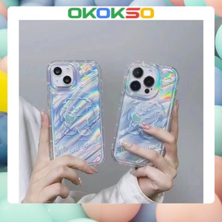 [OKOKSO] เคสโทรศัพท์มือถือนิ่ม กันกระแทก ลายการ์ตูนหมี สําหรับ OPPO Reno9 Reno8 Reno7pro reno6 7z 5 R17 A53 A9 2020 F11 A31 A78 A77