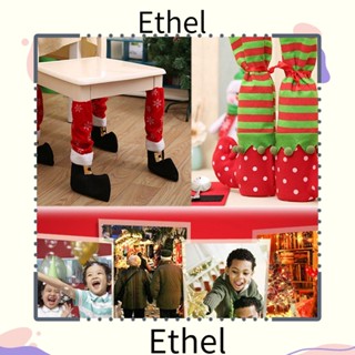 Ethel1 ถุงน่องซานต้า สําหรับตกแต่งโต๊ะ งานแต่งงาน