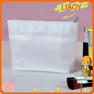Liaoy กระเป๋าเครื่องสําอาง แบบพกพา สําหรับผู้หญิง