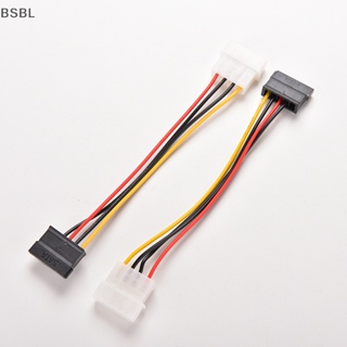 Bsbl สายเคเบิลอะแดปเตอร์ฮาร์ดไดรฟ์ 4 Pin IDE Molex เป็น 15-Pin Serial ATA SATA 1 ชิ้น
 Bl