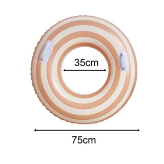[Tachiuwa21] ห่วงยางลอยน้ํา แบบหนา พร้อมที่จับ สําหรับสระว่ายน้ํา ชายหาด ฤดูร้อน